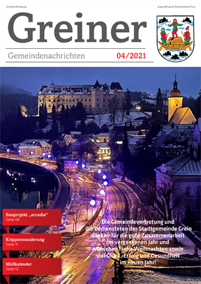 Gemeindezeitung Ausgabe Dezember 2021